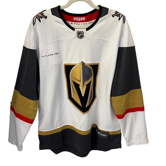 Fanatics Other - Fanatics NWT Vegas Golden Knights NHL Breakaway Away Jersey White Gold. Medium
